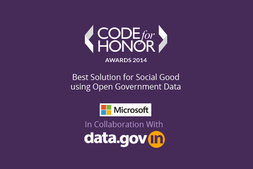 Best Solution for Social Good using Open Government Data | Event Data ...